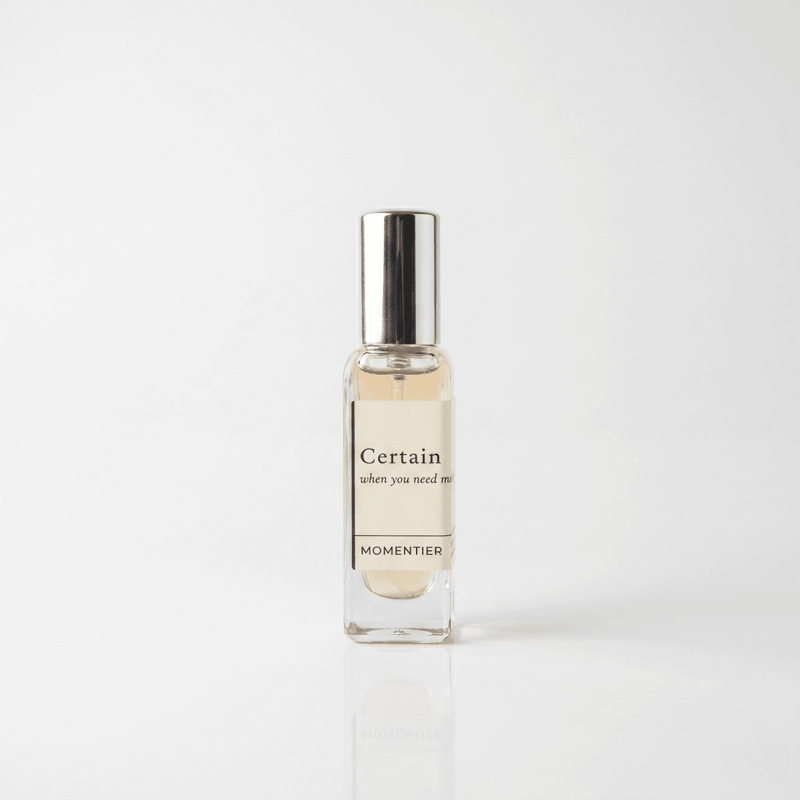 Certain - 20ML oud saffron perfume bottled with a sleek design, showcasing its elegant fragrance.